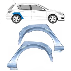 Panel de reparación guardabarros trasero para Opel Astra H 2003-2014 / Izquierda+Derecha / Conjunto 9288