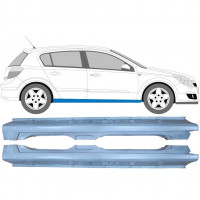 Panel de reparación del umbral para Opel Astra 2003-2014 / Izquierda+Derecha / Conjunto 9289