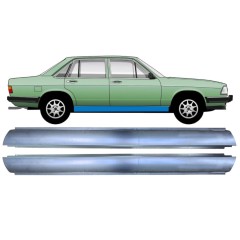 Panel de reparación del umbral para Audi 100 C2 1976-1982 / Izquierda+Derecha / Conjunto 11734