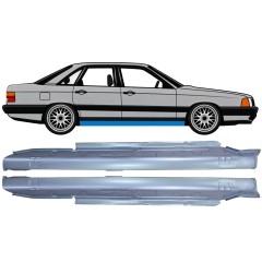 Umbral completo para Audi 100 C3 1982-1990 / Izquierda+Derecha / Conjunto 6418