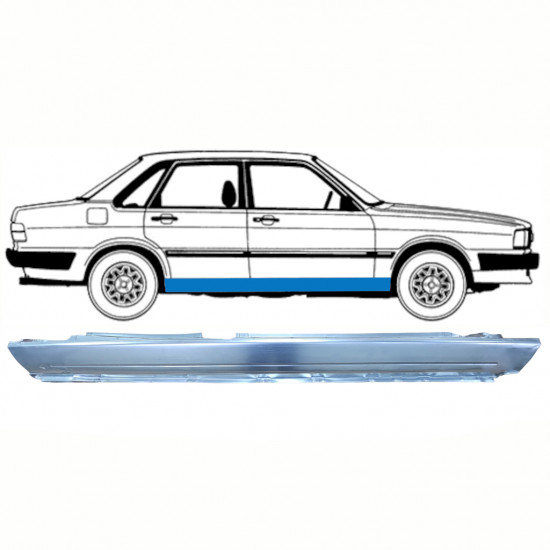 Umbral completo para Audi 80 B2 1978-1986 / Derecho 9114