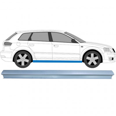 Panel de reparación del umbral para Audi A3 8P 2003-2012 / Izquierda = Derecha (simétrico) 7609