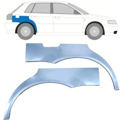 Panel de reparación guardabarros trasero para Audi A3 8L 1996-2003 / Izquierda+Derecha / Conjunto 11795