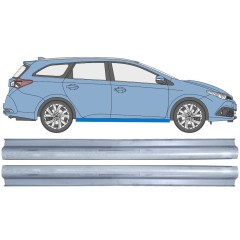 Panel de reparación del umbral para Toyota Auris 2013-2018 / COMBI / Conjunto 12451