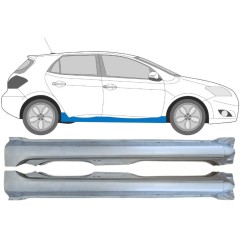 Umbral completo para Toyota Auris 2007-2012 / Izquierda+Derecha / Conjunto 15091