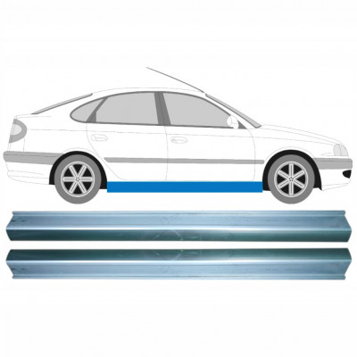 Panel de reparación umbral parte inferior para Toyota Avensis 1997-2003 / Izquierda+Derecha / Conjunto 9635