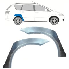 Panel de reparación guardabarros trasero para Toyota Avensis Verso 2001-2011 / Izquierda+Derecha / Conjunto 15878