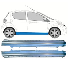 Umbral completo para Toyota Aygo 2005-2012 / Izquierda+Derecha / Conjunto 11112