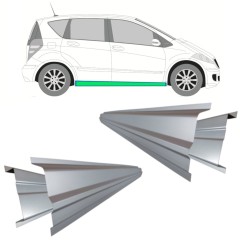 Panel de reparación del umbral interior y exterior para Mercedes A-Class W169 2004-2012 / Izquierda+Derecha / Conjunto 11157