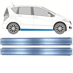 Panel de reparación del umbral interno para Mercedes A-Class W169 2004-2012 / Izquierda = Derecha (simétrico) / Conjunto 11155