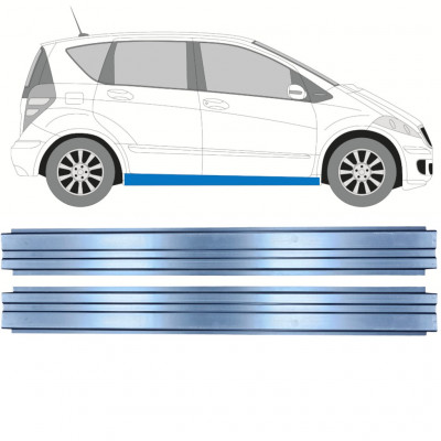 Panel de reparación del umbral interno para Mercedes A-class 2004-2012 / Izquierda = Derecha (simétrico) / Conjunto 11155