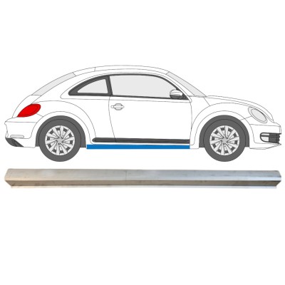 Panel de reparación umbral parte inferior para Volkswagen Beetle 2011-2019 / Derecho 15095