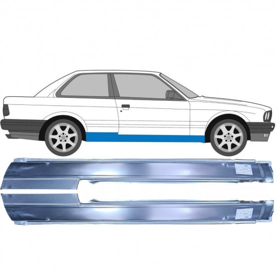 BMW 3 E30 1982-1994 2 PUERTAS COMPLETO PANEL DE REPARACIÓN DEL UMBRAL / PAR