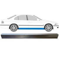 Panel de reparación umbral parte inferior para BMW 5 E39 1996-2004 / Izquierda = Derecha (simétrico) 14965 Panel de reparación umbral parte inferior para BMW 5 E39 1996-2004 / Izquierda = Derecha (simétrico) 14965
