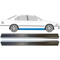 Panel de reparación umbral parte inferior para BMW 5 E39 1996-2004 / Izquierda+Derecha / Conjunto 14966