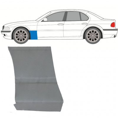 Panel de reparación guardabarros delantero para BMW 7 E38 1994-2001 / Izquierda 11786