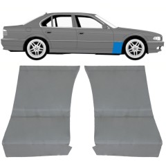 Panel de reparación guardabarros delantero para BMW 7 E38 1994-2001 / Izquierda+Derecha / Conjunto 11787