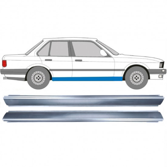BMW 3 E30 1982-1994 REPARACIÓN DEL UMBRAL / DERECHA + IZQUIERDA / KIT