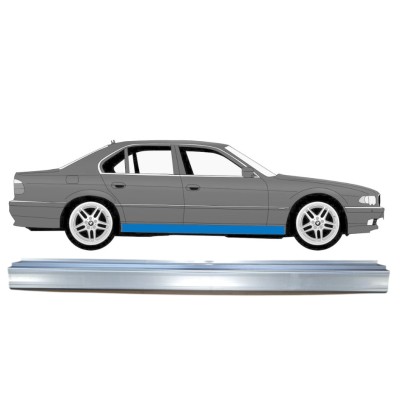 Panel de reparación del umbral para BMW 7 E38 1994-2001 / Izquierda = Derecha (simétrico) 14833