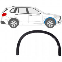 Moldura lateral guardabarros delantero para BMW X5 2013-2019 / Derecho 7652