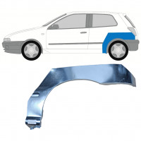 Panel de reparación guardabarros trasero para Fiat Bravo 1995-2001 / Izquierda 10989