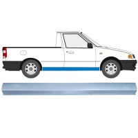 Panel de reparación del umbral para Volkswagen Caddy 1995-2004 / Izquierda = Derecha (simétrico) / PICKUP 16185