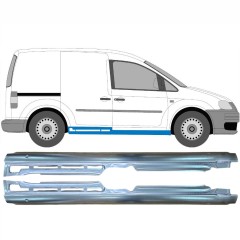 Umbral completo para Volkswagen Caddy 2004-2020 / Izquierda+Derecha / Conjunto 9558