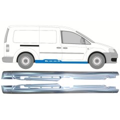 Umbral completo para Volkswagen Caddy 2004-2020 / Izquierda+Derecha / Conjunto 10993