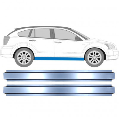 Panel de reparación del umbral interno para Dodge Caliber 2006-2013 / Izquierda = Derecha (simétrico) / Conjunto 10087