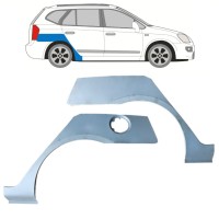 Panel de reparación guardabarros trasero para Kia Carens 2006-2013 / Izquierda+Derecha / Conjunto 16817