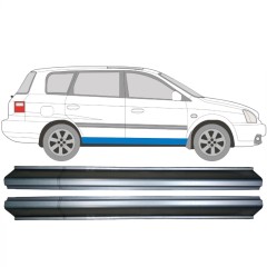 Panel de reparación del umbral para Kia Carens 1999-2006 / Izquierda+Derecha / Conjunto 11353