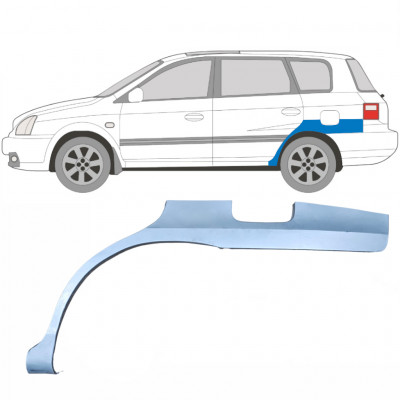 KIA CARENS 1999-2006 PANEL DE REPARACIÓN DEL ALERÓN TRASERO / IZQUIERDA