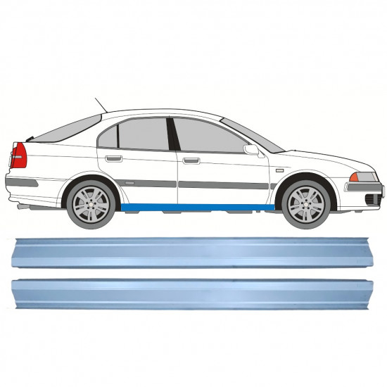 Panel de reparación del umbral para Mitsubishi Carisma 1995-2006 / Izquierda = Derecha (simétrico) / Conjunto 10019