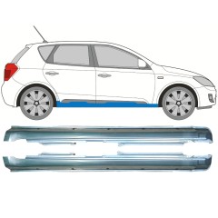 Umbral completo para Kia Ceed 2006-2012 / Izquierda+Derecha / Conjunto 11739