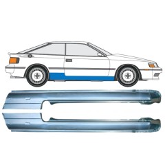 Umbral completo para Toyota Celica T16 1985-1989 / Izquierda+Derecha / Conjunto 9712