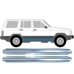 Panel de reparación del umbral para Jeep Cherokee 1984-2001 / Izquierda+Derecha / Conjunto 9240