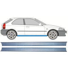Panel de reparación del umbral para Honda Civic EJ EK 1995-2001 / Izquierda = Derecha (simétrico) / Conjunto 10328