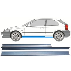 Panel de reparación del umbral para Honda Civic EJ EK 1995-2001 / Izquierda / Conjunto 10330