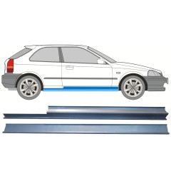 Panel de reparación del umbral para Honda Civic EJ EK 1995-2001 / Derecho / Conjunto 10329