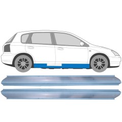 Panel de reparación del umbral para Honda Civic 2001-2005 / Izquierda+Derecha / Conjunto 5972