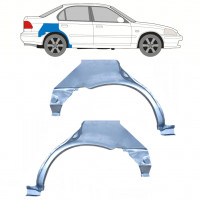 Panel de reparación guardabarros trasero para Honda Civic 1995-2001 / Izquierda+Derecha / Conjunto 9801