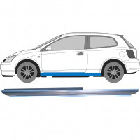 Panel de reparación del umbral para Honda Civic 2001-2005 / Izquierda 6647