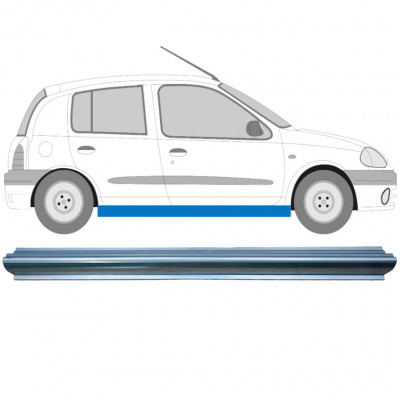 Panel de reparación del umbral para Renault Clio 1998-2012 / Derecho 9342