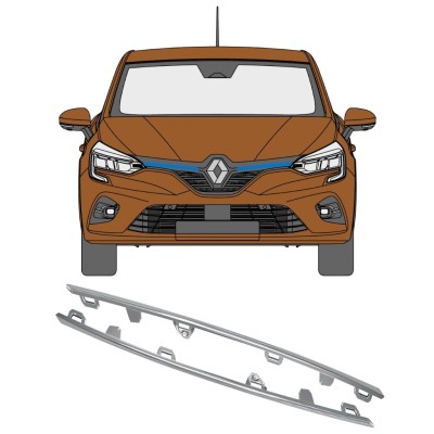 Moldura de la parrilla para Renault Clio V 2019- / Izquierda+Derecha 16236