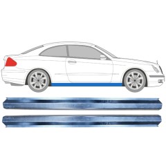 Panel de reparación del umbral para Mercedes CLK W209 2002-2010 / Izquierda+Derecha / Conjunto 11377