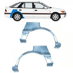 Panel de reparación guardabarros trasero para Mitsubishi Colt 1988-1992 / Izquierda+Derecha / Conjunto 10797