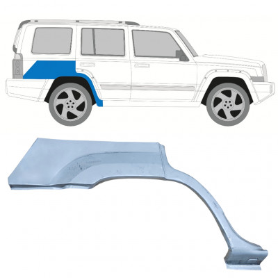 Panel de reparación guardabarros trasero para Jeep Commander 2005-2010 / Derecho 11890