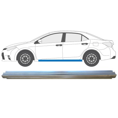 Panel de reparación del umbral para Toyota Corolla 2013-2019 / Izquierda 14890