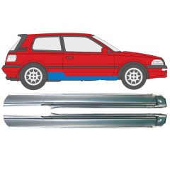 Umbral completo para Toyota Corolla 1987-1994 / Izquierda+Derecha / Conjunto 9797