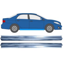 Panel de reparación del umbral para Toyota Corolla E14 E15 2007-2013 / Izquierda+Derecha / Conjunto 11198